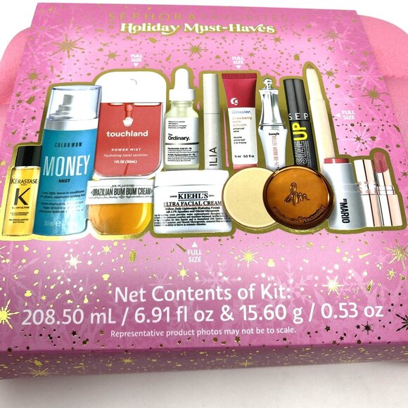 Sephora Favorites Holiday Must Have Value Set Pink Bag Skincare Makeup - Picture 4 of 8